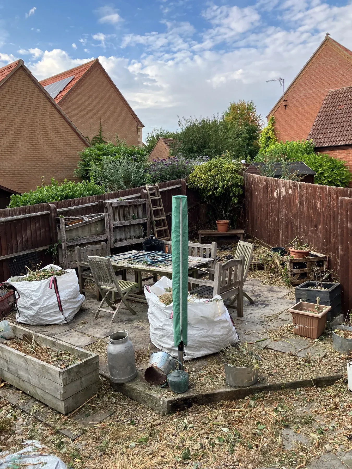 Garden work in progress