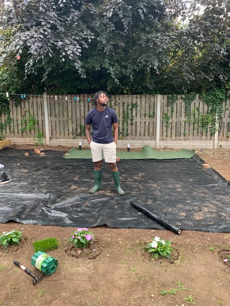 Turf installation